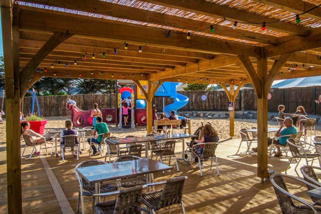 campingplatz schwimmbad rutsche loix