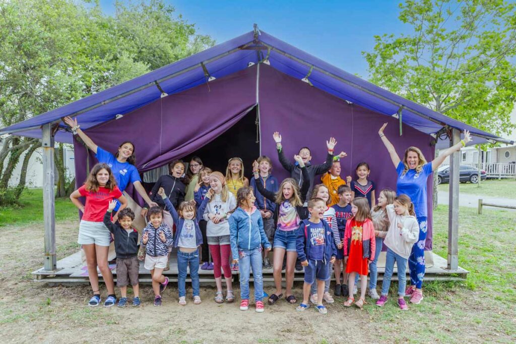camping familial activites