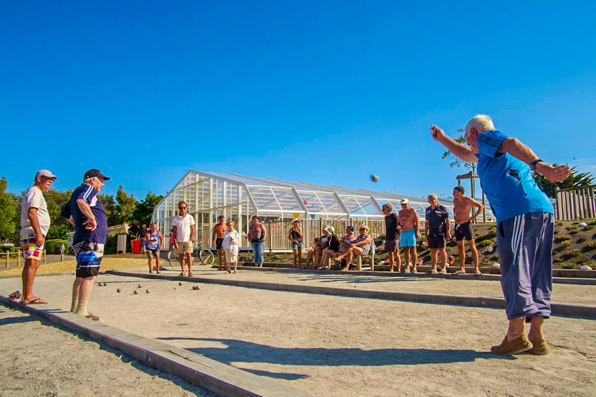 Camping petanque Batz-sur-Mer