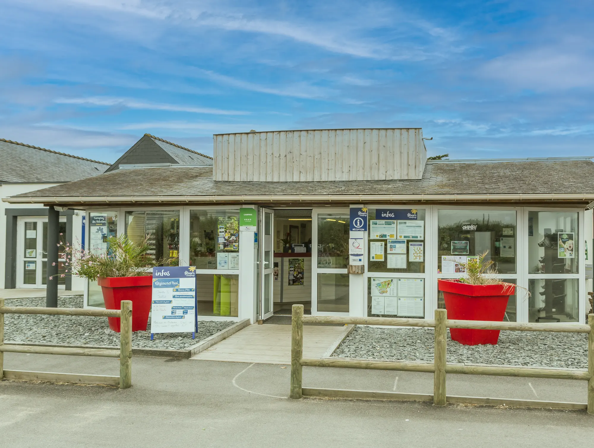 camping familial Batz-sur-Mer accueil